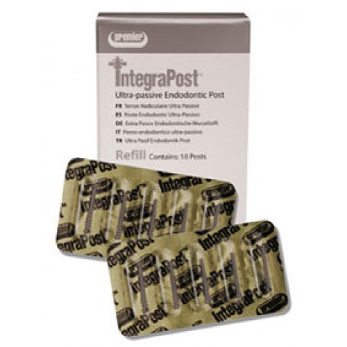 Premier Dental 3001120 Integrapost Titanium Alloy Posts Refills Size #4.5L 10/Pk Premier Dental 3001120 Integrapost Titanium Alloy Posts Refills Size #4.5L 10/Pk